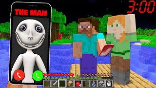 We Found The Man From the Window at 3:00 AM and minions in minecraft Scooby Craft Gameplay