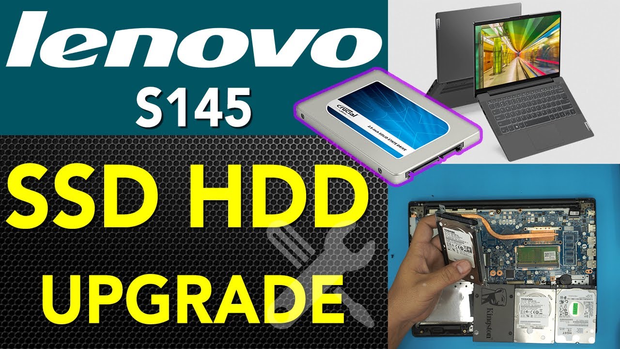 Lenovo Ideapad S145 14Iwl Laptop HDD Upgrade YouTube