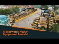 Gear up for success with al marwans heavy equipment rentals