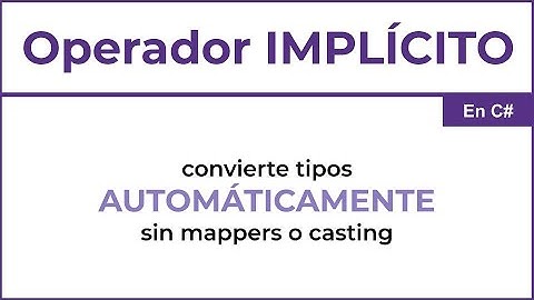 Operador Implicito en C#