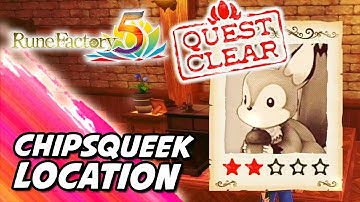 RUNE FACTORY 5: CHIPSQUEEK ⭐⭐ WANTED MONSTER LOCATION IN KELVE VOLCANIC REGION