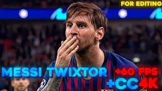 MESSI TWIXTOR | CLIP FOR EDITING |+CC 4K 60 FPS