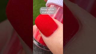 Are you ready for FUZZY VELVET nail polish?! 😈❤️ #nailpolish #velvetnails