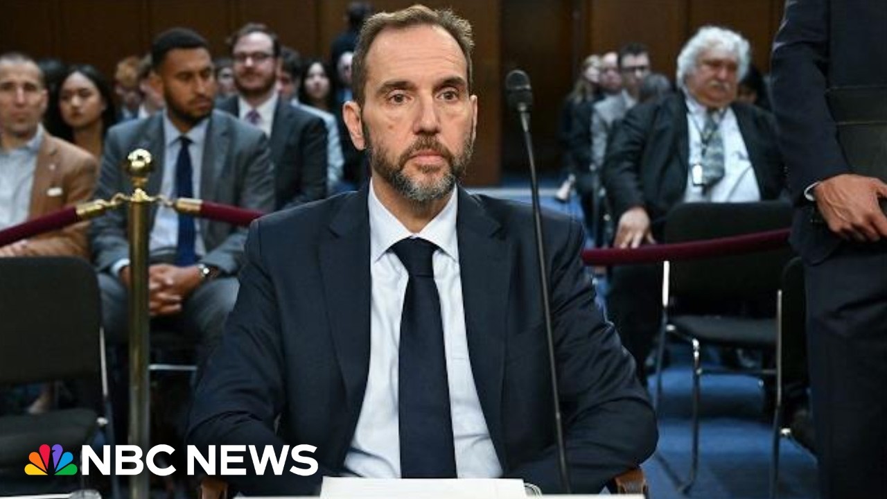 Jack Smith testifies at Senate hearing, defending decision to charge Trump Jack Smith testifies at Senate hearing, defending decision to charge Trump