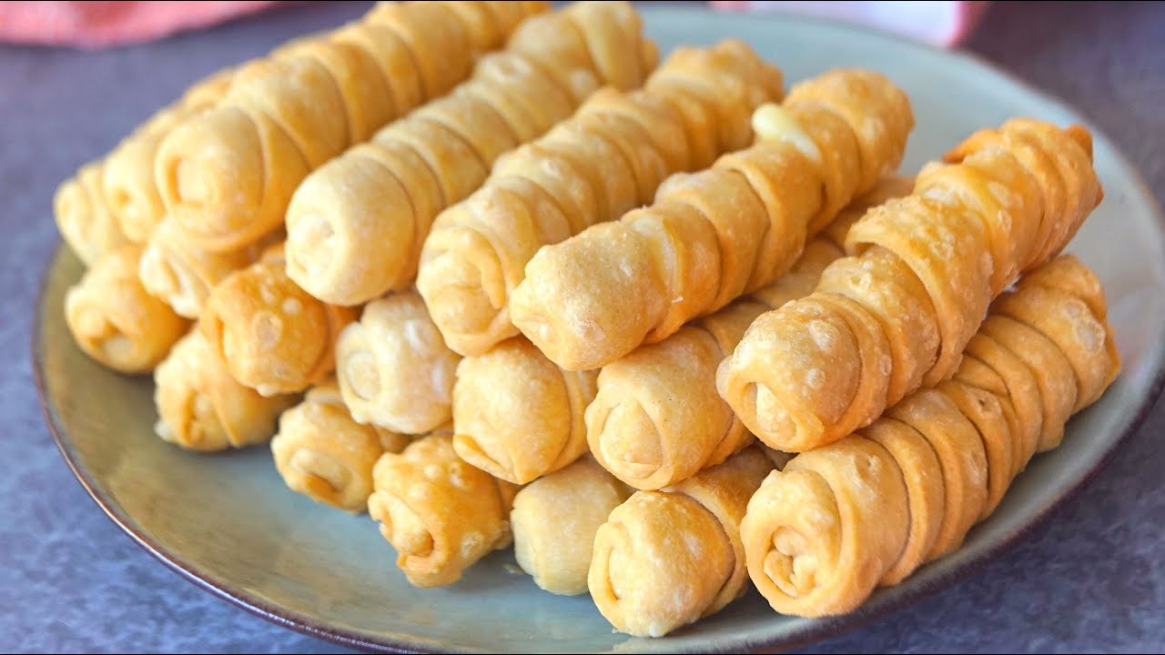 Tequeños venezolanos con queso