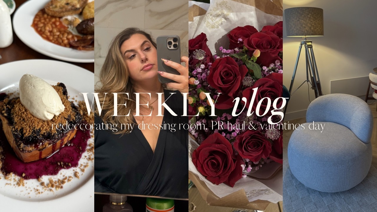 ad | living alone diaries…dressing room makeover, pre-loved haul with eBay & a sweet valentines day🌹