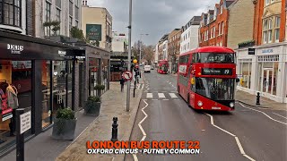 London Bus Adventure: Bus Route 22  Central to Southwest, passing posh areas of Chelsea & Fulham