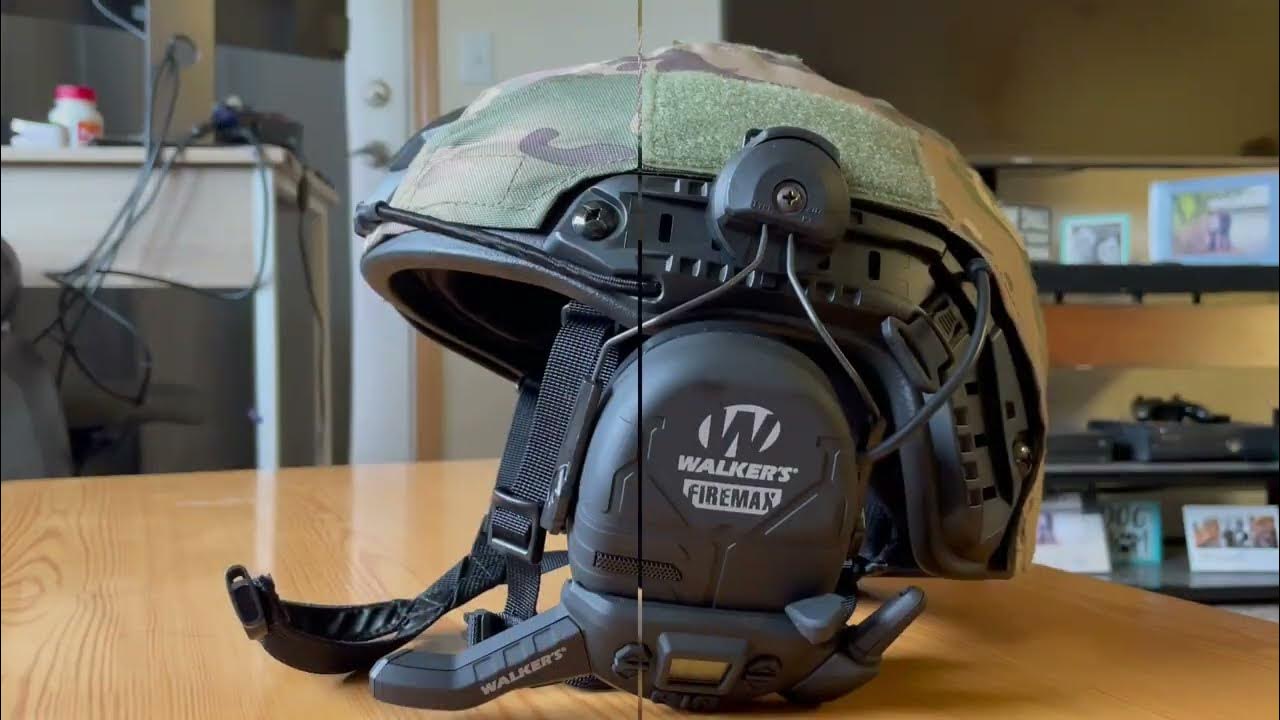 How to mount Walker Razor/Firemax to a helmet YouTube