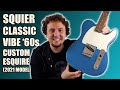 2021 Squier FSR Classic Vibe ‘60s Custom Esquire in Lake Placid Blue | Review & Demo