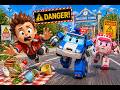 Running with Spoons is Dangerous! 🥄 Kids Dining Safety &amp; First Aid Lesson | Robocar Poli 🚔