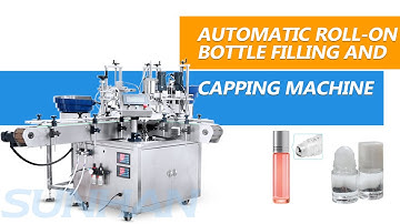How To Package Roller Ball Bottles by Monoblock Filling Capping Machine