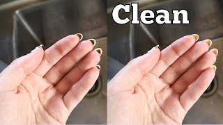 How to clean dirt from beneath your nails! (simple Trick)