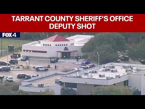 Tarrant County Sheriffs Office deputy shot at Fort Worth credit union
