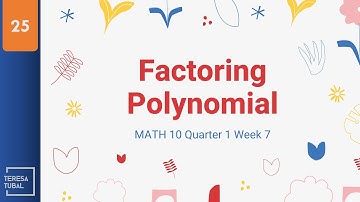 Factoring Polynomials Using Synthetic Division | GRADE10 Q1 @maamtubal7568