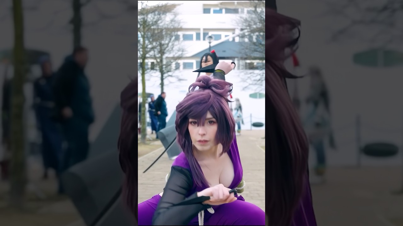 Hell’s Paradise Trio Goes OFF 💀🔥 Yuzuriha, Sagiri & Chobei COSPLAY #shorts