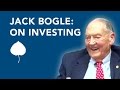 Vanguard founder jack bogle on mutual funds common sense investing and the stock market