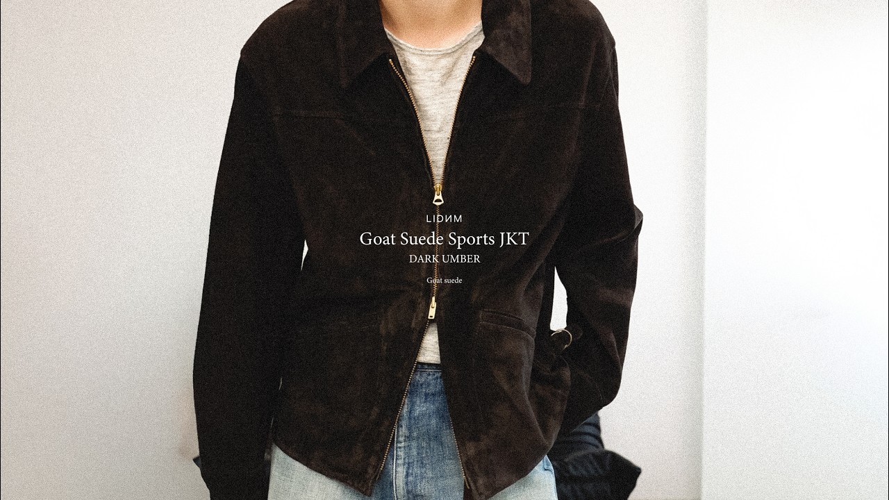 New LIDNM Arrival] The sold-out leather jacket is back in a new