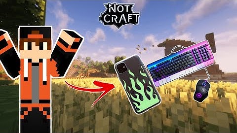 How to play Minecraft with Keyboard and Mouse in Mobile | Mobile PC Malayalam