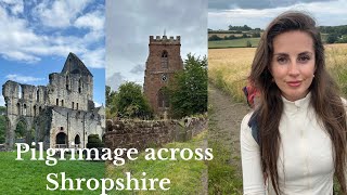 Pilgrimage across England 🏴󠁧󠁢󠁥󠁮󠁧󠁿 walking and wild camping 23 miles across Shropshire// Abbesses way