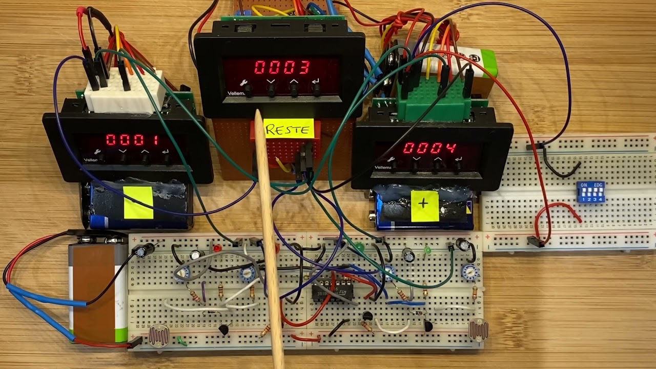 Compteur Décompteur et différence