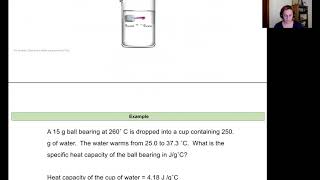 Chem 161 Lecture 5G Thermal Heat Transfer
