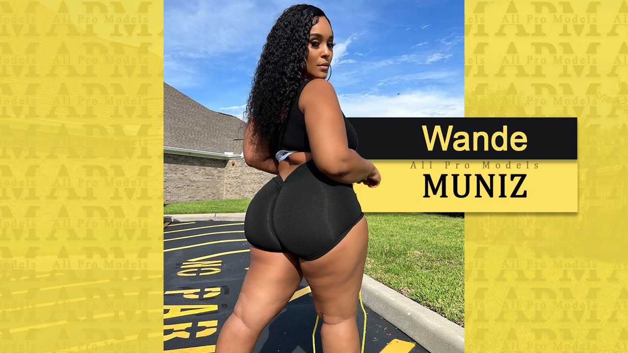Plus Size Curvy Model 🌹Wande Muniz🌹 Lifestyle Facts YouTube