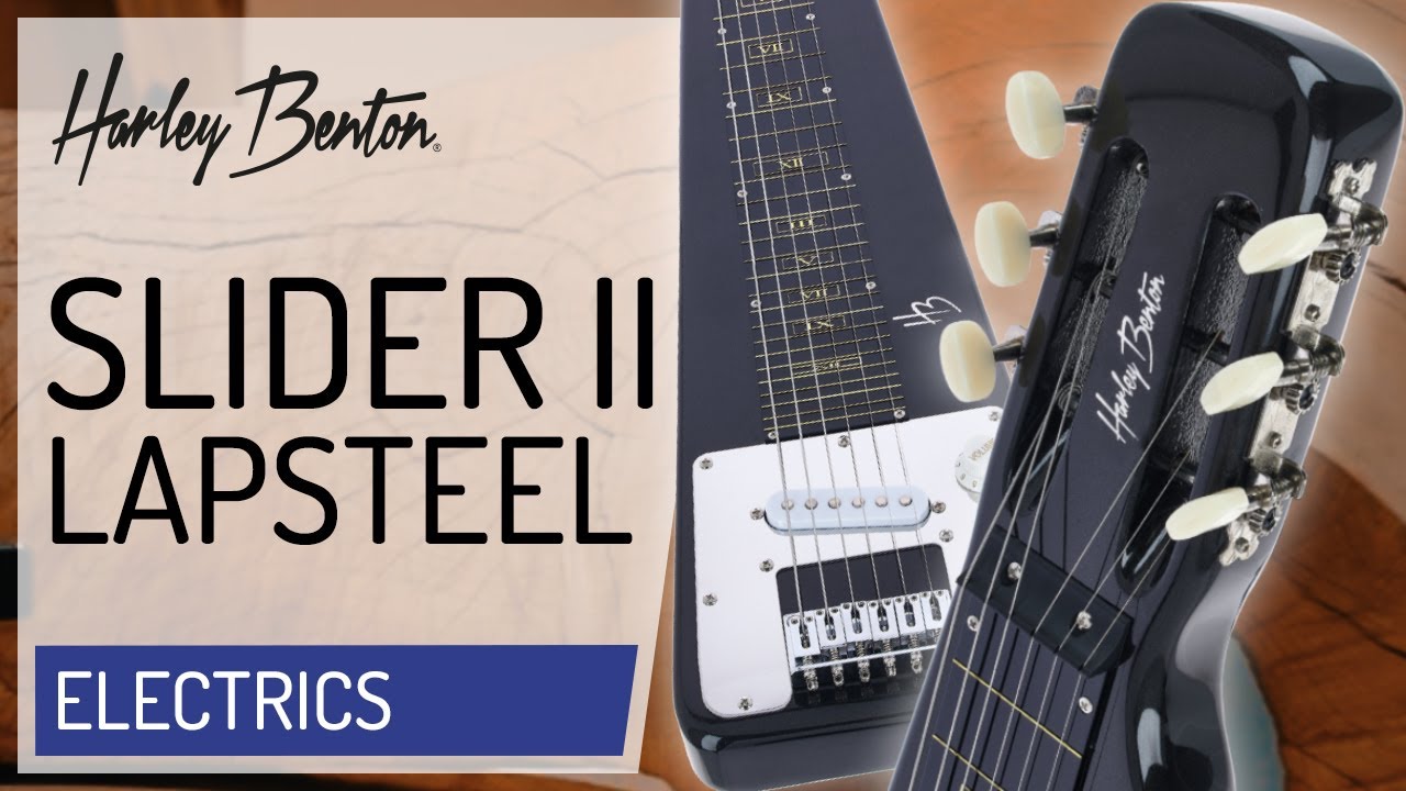 Harley Benton - Slider II Lap Steel w/​Stand - Presentation -