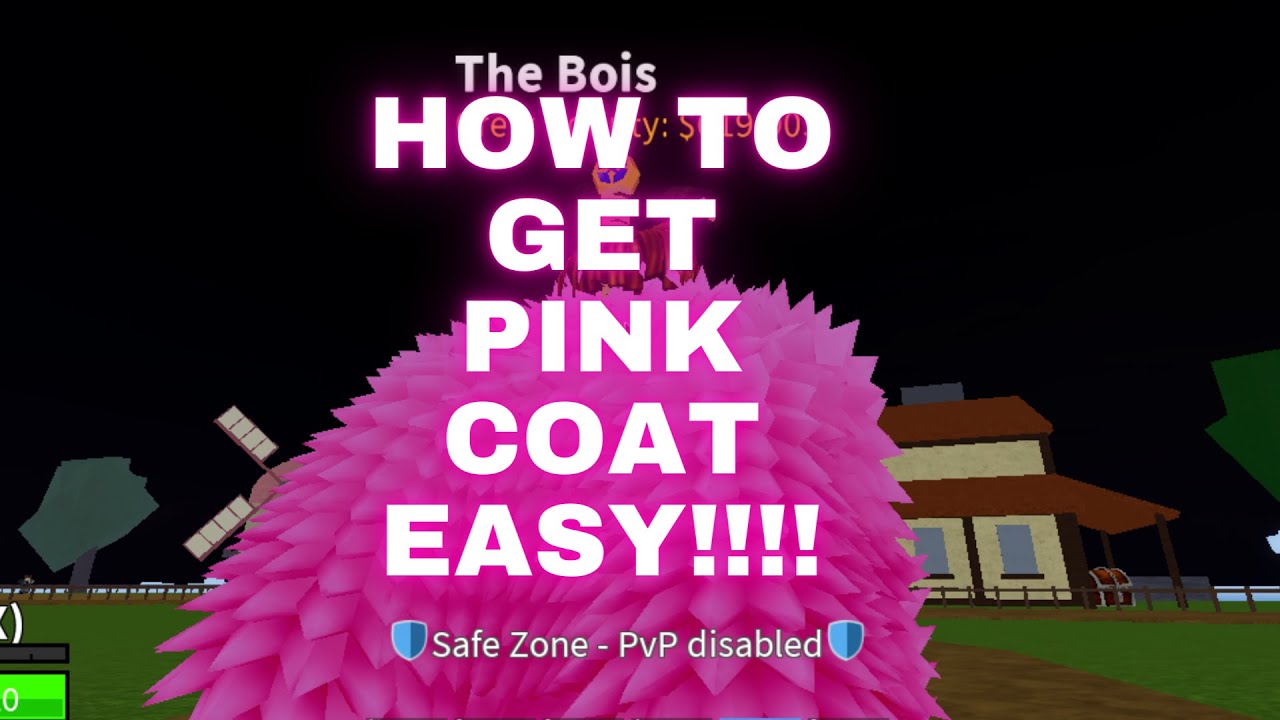 Download HOW TO GET PINK COAT IN BLOX FRUITS!!!!