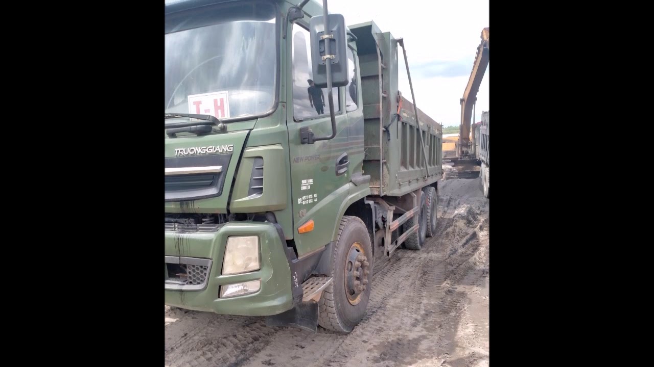Bán xe tải ben cũ Trường Giang 3 chân 2015 giá 4xxtr alo 0773275777 xe ...
