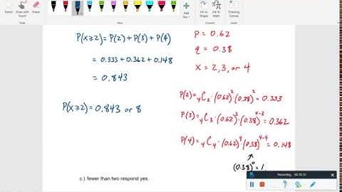 Chapter 4.2 - Binomial Distributions