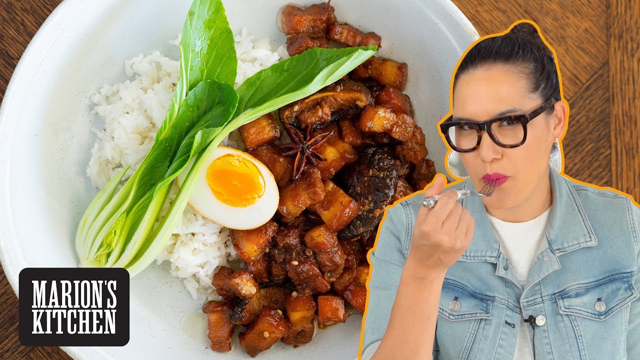 The Ultimate Asian Comfort Dish Taiwanese Braised Pork Rice Lu Rou Fan Marion S Kitchen Youtube