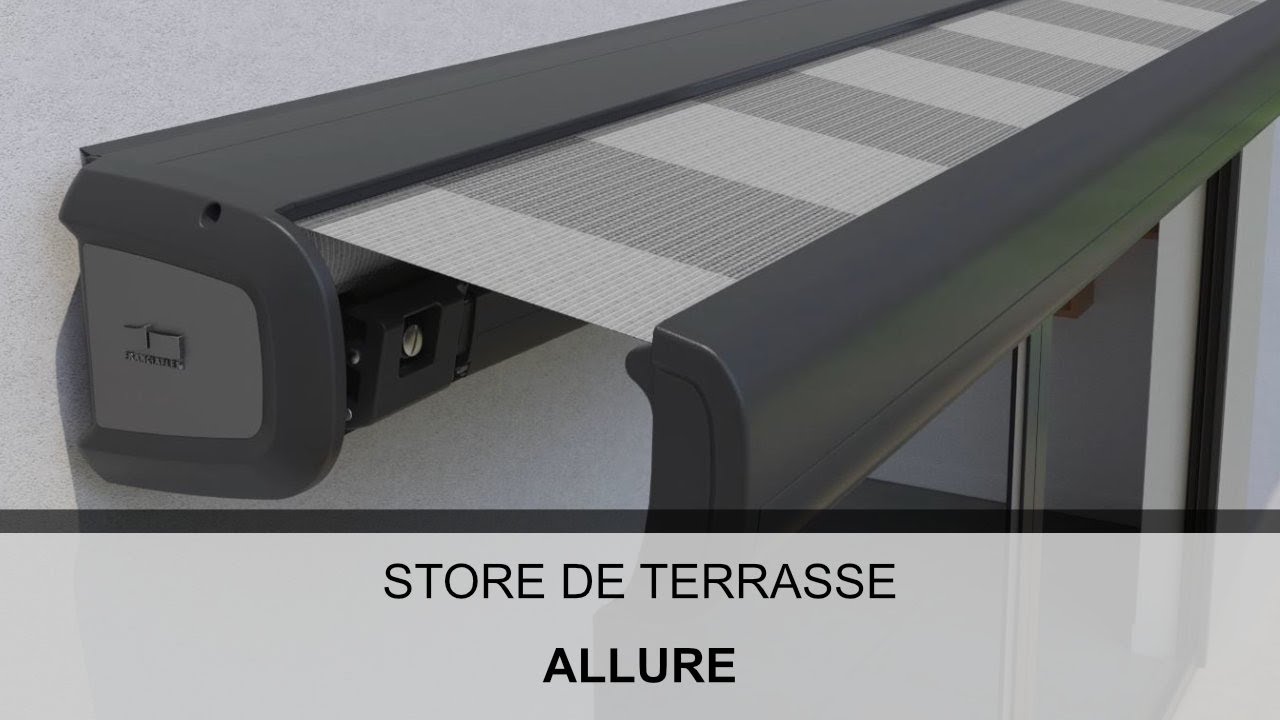 Le store de terrasse Allure YouTube