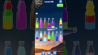 Water Sort - Color Puzzle Game Level 475, Level 476, Level 477