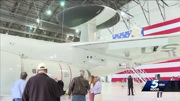 Tinker Air Force Base says goodbye to AWAC aircraft