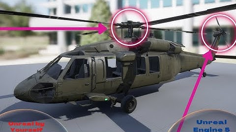 Unreal Engine 5 - Helicopter rotator