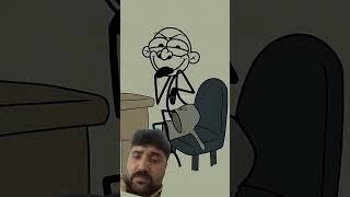 #animation #funny #art #cartoon #drawing #memes #animationmeme #humor #duet #fun #funnyreel