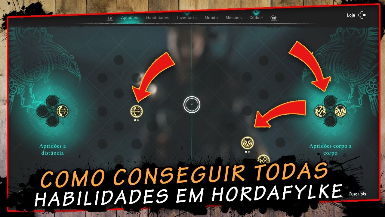 Miniatura do vídeo Assassin's creed valhalla, Como conseguir todas habilidades em Hordafylke | super dica