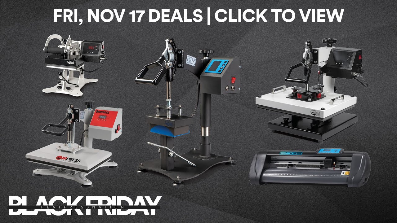 New Black Friday Deals Just Dropped! Shop And Save 🛒 - Heat Press Nation