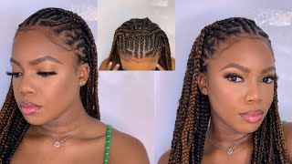 HOW TO DO FEED IN BRAID DESIGNS YOURSELF (easy!)