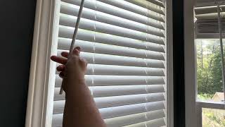 Stubborn blinds won’t go up — a hint that may help - cordless venetian blind won’t open