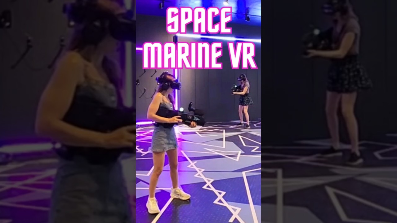 Space Marine in VR is PURE Epicness! Zero Latency Tampa