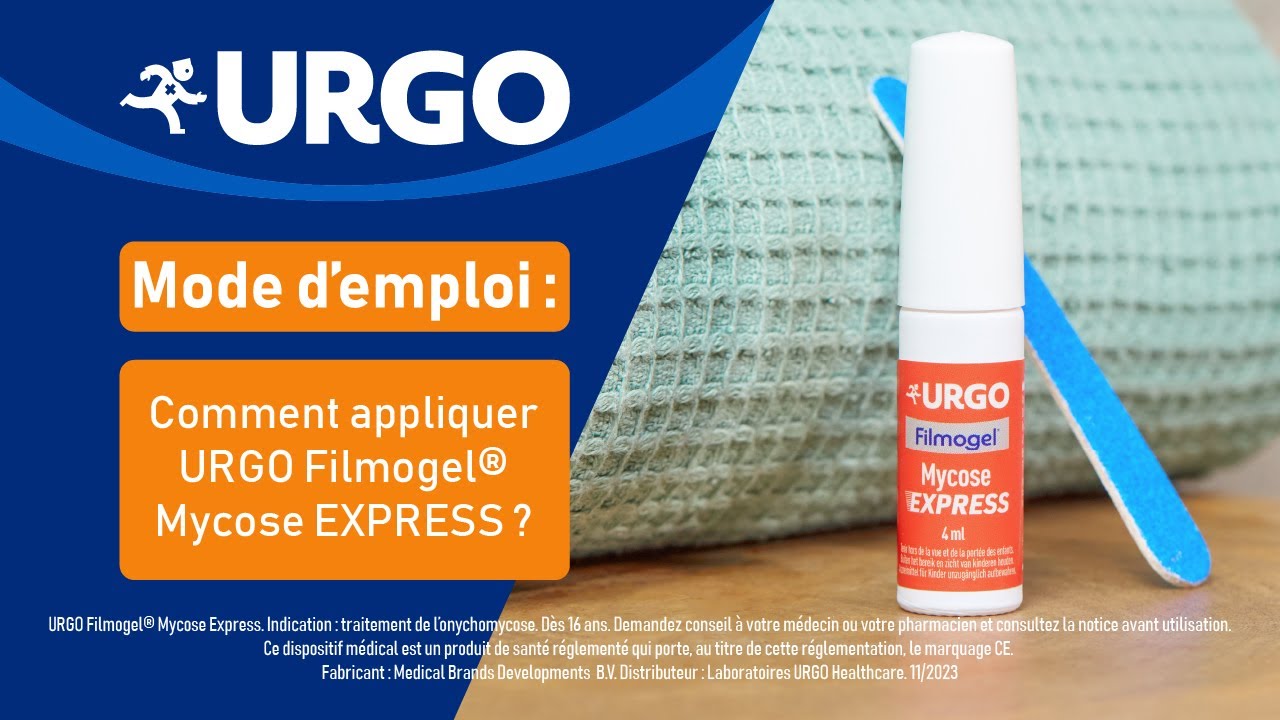 Mode d'emploi : Comment appliquer URGO Filmogel® Mycose EXPRESS ?​ 