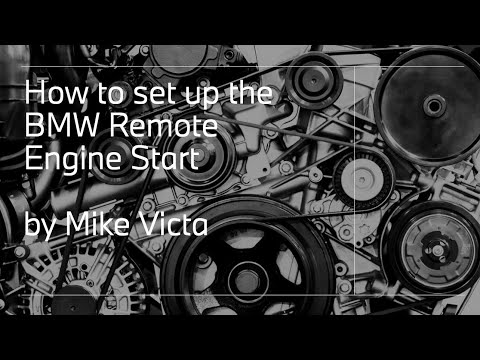 How to set up the BMW Remote Engine Start.