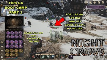 NIGHT CROWS - BOOT CAMP TIPS PART 1 LEVEL51 AGAD SA 6-7HOURS