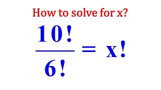 Nice Algebra Equation | Learn how to solve this math problem