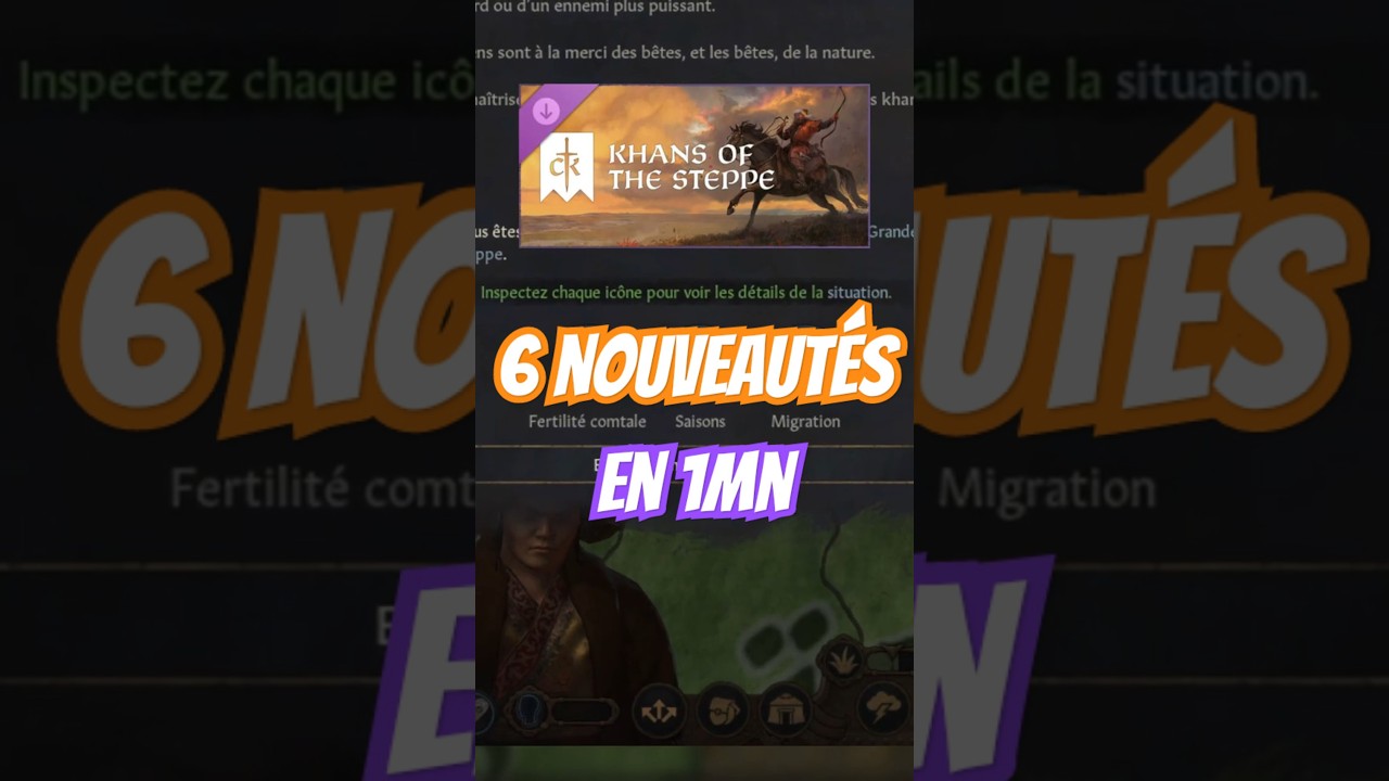 6 Nouveautés Majeures sur Khans of the Steppe (Crusader Kings 3) 