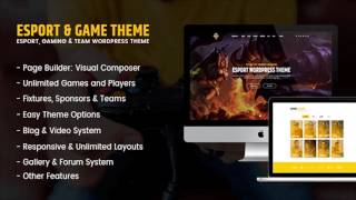 eSport - Gaming WordPress Theme | Themeforest Website Templates and Themes
