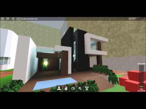 How To Build A Modern House 19 Welcome To Roblox Building Youtube - house roblox build