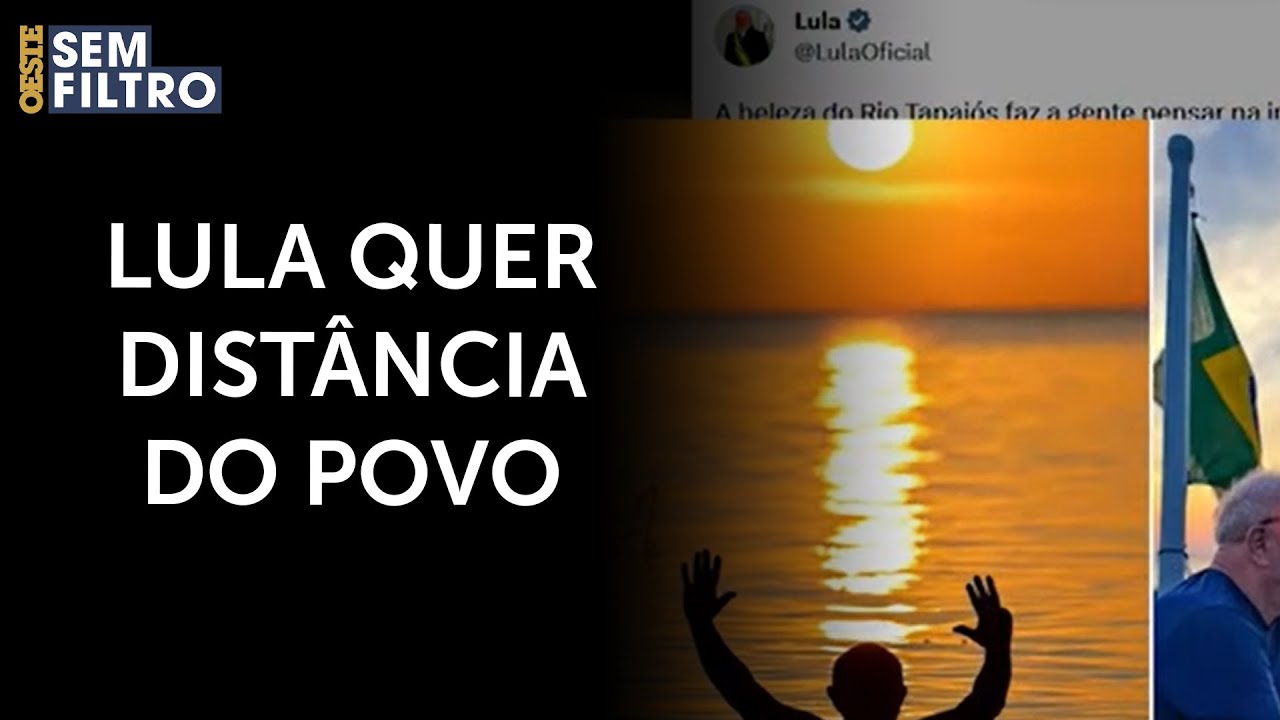 Banhistas são tirados de praia para Lula curtir a folga | #osf