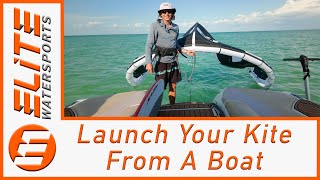 Launch Your Kite From A Boat